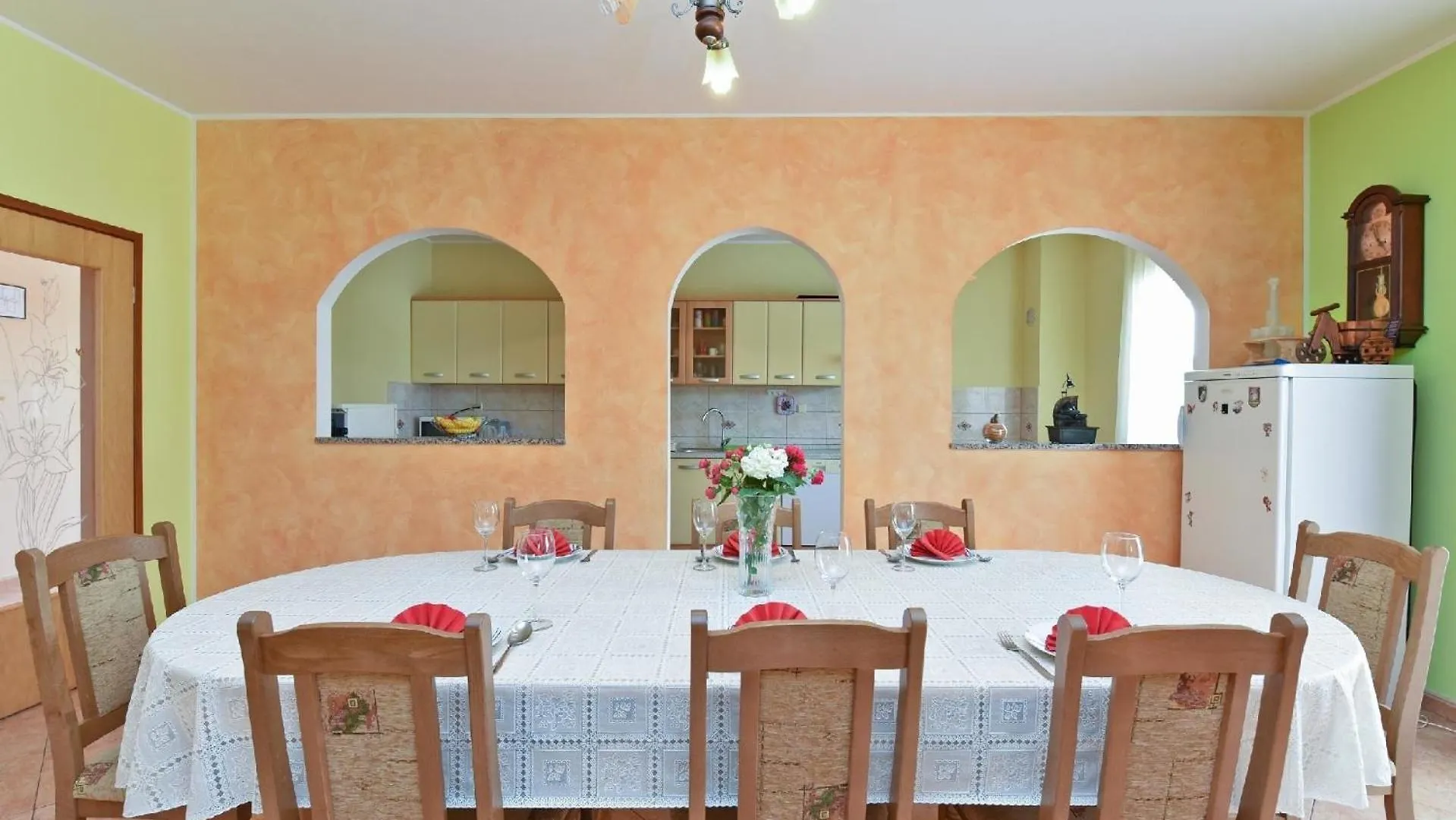 Daire Ferienwohnung Fuer 6 Personen Ca 120 Qm In Dvori, Istrien Istrische Riviera Kaštelir Hırvatistan